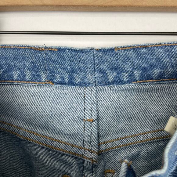 Madewell | The Perfect Vintage Button Fly High Rise Straight Leg Jeans *ALTERED* - Picture 6 of 9